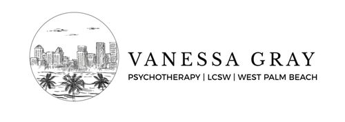 Vanessa Gray, Certified Therapist in west palm beach Logo